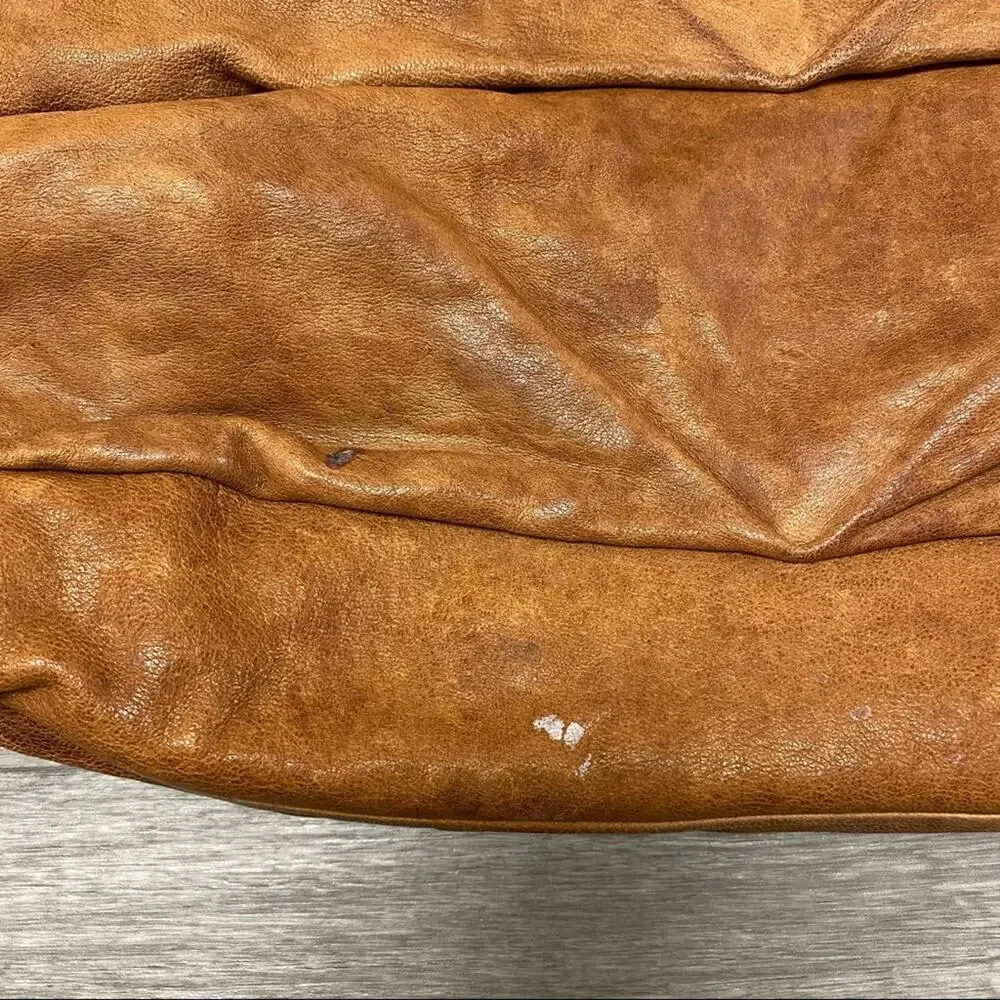 Diane von Furstenberg DVF Slouch Leather Hobo Bag